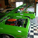1970  Plymouth  Cuda  340 4 speed GO GREEN