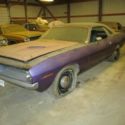 1970 PLYMOUTH CUDA 440 4 SPEED DANA PLUM CRAZY RARE CAR