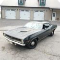 1970 plymouth cuda 440 Black Diamond in the Rough