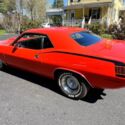 1970 Plymouth Cuda Coupe Orange RWD Manual Hemicuda -  Ray Barton Hemi (809 hp)