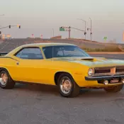1970 Plymouth Cuda Coupe Yellow