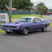 1970 Plymouth Cuda Matching Numbers Plum Crazy Purple