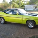 1970 plymouth Duster  98,874 Miles yellow   Manual