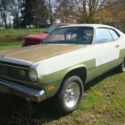 1970 plymouth duster project roller  NO  TITLE