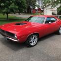 1970 Plymouth Hemi-Cuda  0 Miles Rally Red Coupe 472 Hemi Crate Motor Manual