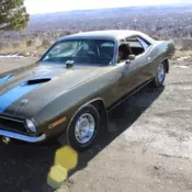 1970 Plymouth numbers matching 440  4V  4 speed        Cuda is sold