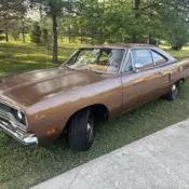 1970 Plymouth Road Runner Coupe Brown standard