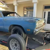1970 Plymouth Roadrunner Coupe Blue