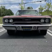 1970 Plymouth Satellite Sedan Orange Sport Satellite