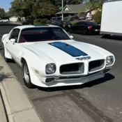 1970 Pontiac Firebird Trans Am Coupe White Trans Am
