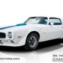 1970 Pontiac Firebird Trans Am Polar White Hardtop 400 Ram Air III V8 3 Speed Au