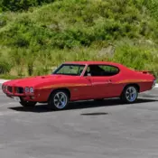 1970 Pontiac  GTO  400 V8 Engine Red