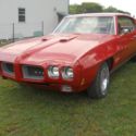 1970 Pontiac GTO 455 HO 4 Speed Red/Red PHS Documented Survivor