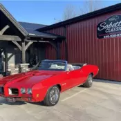 1970 Pontiac GTO, Cardinal Red with 58,000 Miles available now!