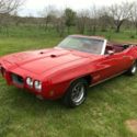 1970 Pontiac GTO One of 241 455 Convertibles, A/C, PS, PB 21635 Miles Cardinal R