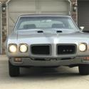 1970 PONTIAC GTO  PALLADIUM SILVER 2 DOOR 400 CU IN Manual