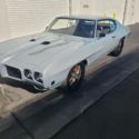 1970 Pontiac GTO Ram Air Coupe Grey RWD Manual cement