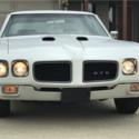 1970 PONTIAC GTO  WHITE 2 DOOR 455 Manual