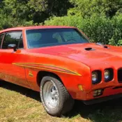 1970 Pontiac LeMans Orange GTO