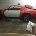 1970 Pontiac Trans Am Clone Project car Needs Paint Body Solid