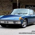 1970 Porsche 914-6 Metallic Blue Fully Restored Concourse Condition