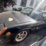 1970 Porsche 914 Coupe Black