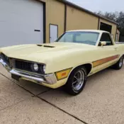 1970 Ranchero Springtime Yellow 351 C overdrive trans upgrated suspension