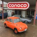 1970 subaru 360 micro car rat rod print project isetta clown Mini Cooper 70