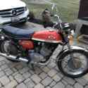 1970 Suzuki T350 Rebel II Orange RWD Manual