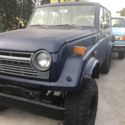 1970 TOYOTA LAND-CRUISER. 4 WHEEL DRIVE WAGON WITH 3 SPEED SHIFT ON THE COLUMN