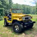1970 Toyota Land Cruiser 40 SUV Yellow 4WD Manual
