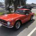 1970 Triumph TR 6 Convertible Red RWD Manual