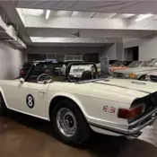 1970 Triumph TR6 Convertible White dry climate CA car