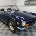 1970 TRIUMPH TR6. ROYAL BLUE, BLACK INTERIOR. COMPREHENSIVE COSMETIC RESTORATION