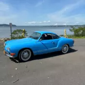 1970 Volkswagen 1600 Karmann-Ghia Coupe Blue