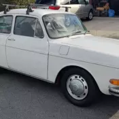 1970 Volkswagen 1600 TL Fastback White RWD Automatic