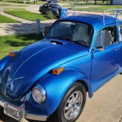 1970 Volkswagen Beetle Blue