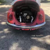 1970 Volkswagen Beetle (Pre-1980) Red