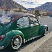 1970 Volkswagen Beetle (Pre-1980) Sedan Green