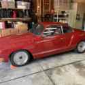 1970 Volkswagen Karmann Ghia Sportscar Red RWD Manual Coupe