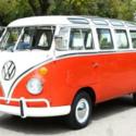 1970 VOLKSWAGEN TYPE 2 BUS T2A Clean Title /  23 window 52000 Miles Red  4Cyl Ma