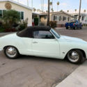 1970 VW Volkswagen Karmann Ghia Convertible Sea Foam Green Excellent Condition