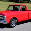 1970ChevroletC100 MilesMirror Finish Torch RedGM 540cidFlemings Ultimate Garage