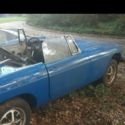1970S MODEL BLUE MGB PARTS CAR FOR SALE