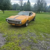 1971 AMC AMX Coupe Orange