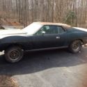 1971 AMC AMX-no engine, project car. Original 401 Go Package car