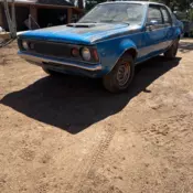 1971 AMC Hornet Sedan Blue go package