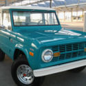 1971 Bronco.  Early ford bronco four wheel drive original aqua blue.