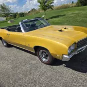 1971 Buick GS 350 Convertible Yellow