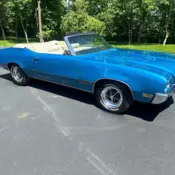 1971 Buick Skylark Convertible Blue